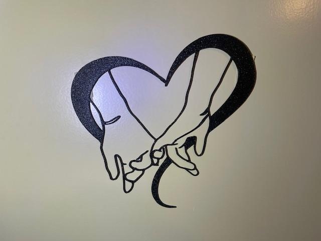Wall Art Heart-Loving Hands-Love-Couple-Family