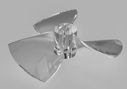 Propeller ( Wasser ) oder Luft bei viel u/min