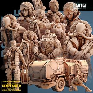 Cyberpunk models BUNDLE - Bomber Girls - (September23 release)