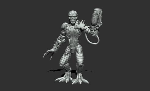 Cyborg-Zombie (28/32mm)
