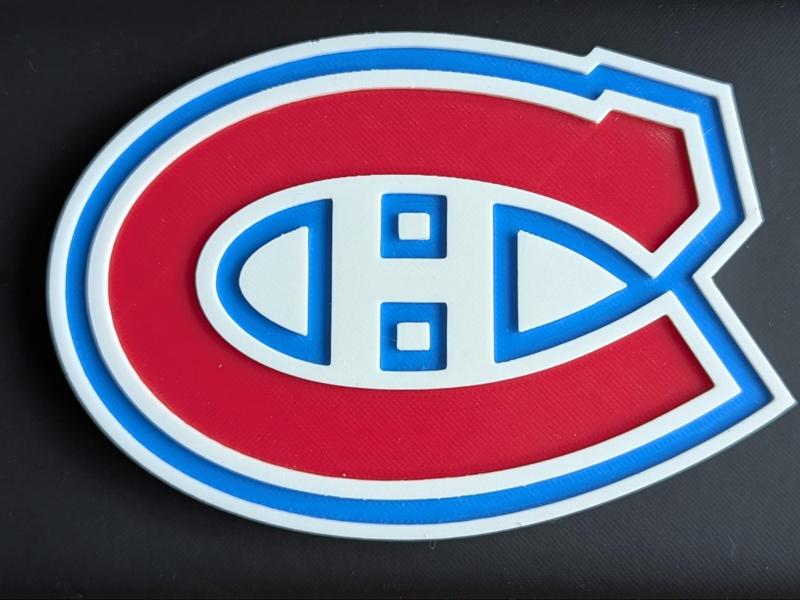 Montreal Canadiens 3D Logo