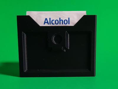 Isopropyl Alcohol Swab Storage Container Box