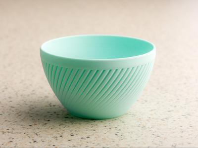 Simple stripped bowl.