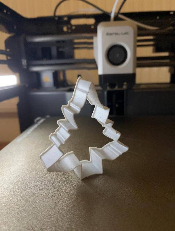 Christmas tree cookie cutter