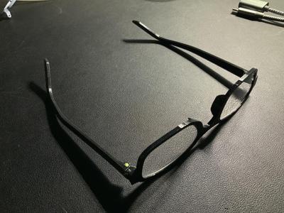 parametric frame for glasses starting from lens STL