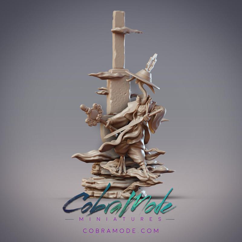 Cranefolk Mystic Swordsman - LiuYi, Feixian Warrior (Pre-Supported)