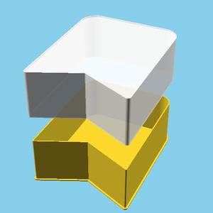 Bookmark, nestable box (v1)
