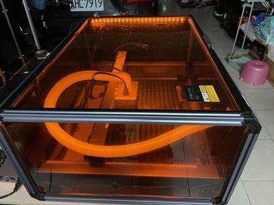 SNAPMAKER RAY 40W Improved air intake structure of laser head cooling fan