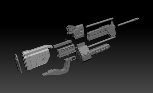 Halo M73 SMG