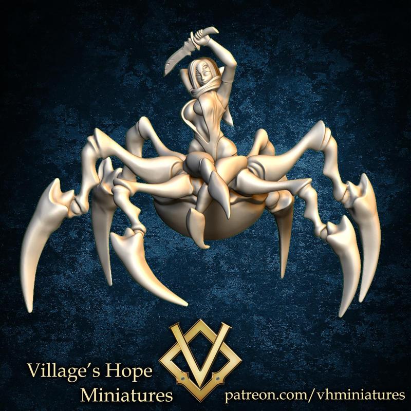 Arachne assassin monster girl