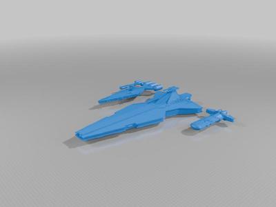Star Wars old republic ships