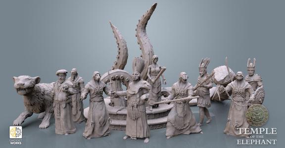 12 Temple denizens value pack