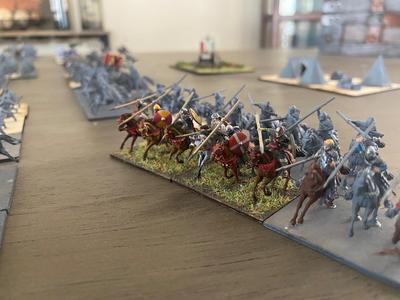 15mm 11th-century Spanish Knights Thrust Spears