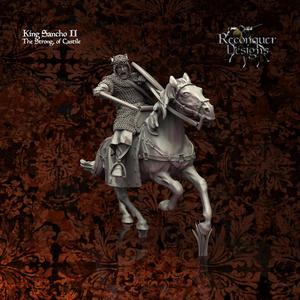 15mm King Sancho II of Castile, the Strong