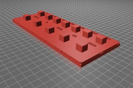 Gridfinity 1/2 in Socket Holder MM and SAE