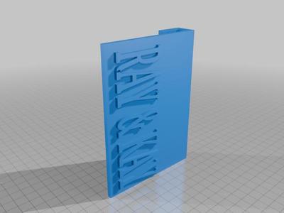 Gate label thinner
