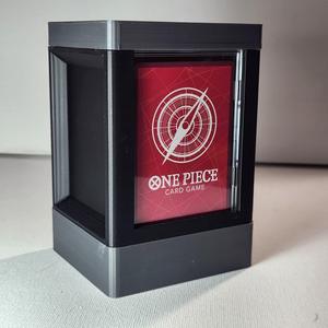 One Piece Deck Box with Leader Display.