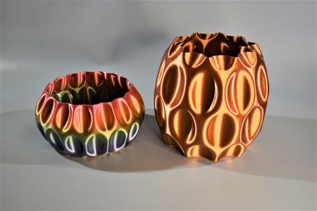Bubble Vase and Bubble Bowl