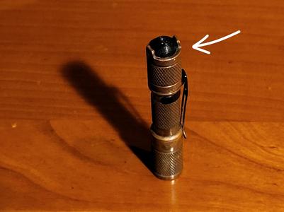 Replacement Button Cap for a Lumintop Tool AAA Flashlight