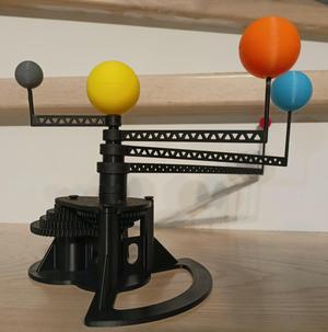 rotatable solar system