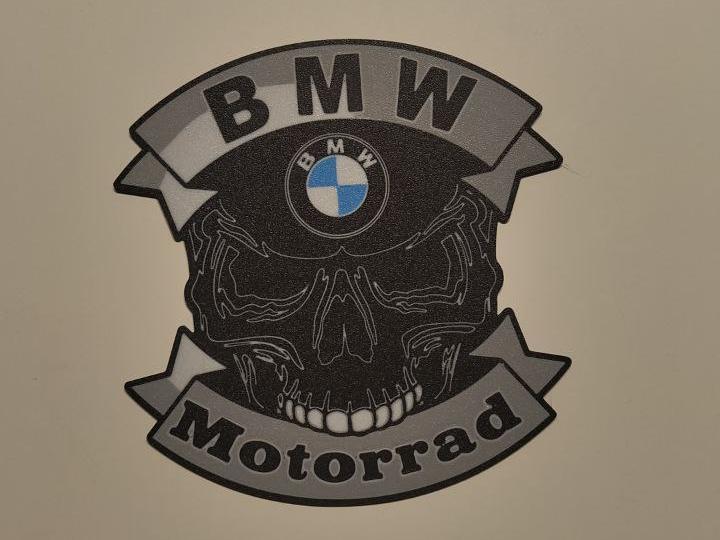 logo bmw motorrad wall art