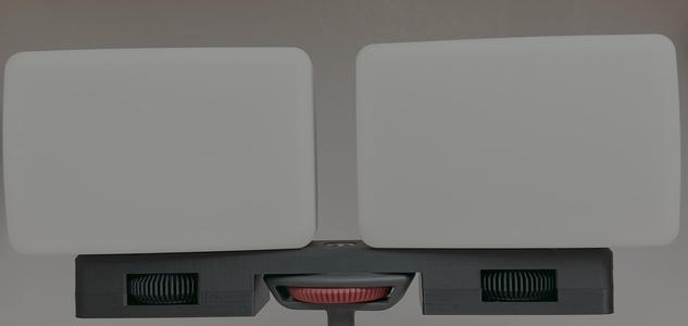 Dual device tripod mount