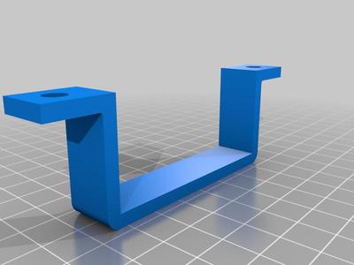 Wall-Mount Holder for Raspberry Pi B+ with Adjustable Parameters