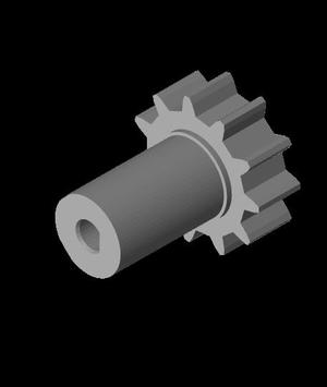extruder knob-hex head gear.stl