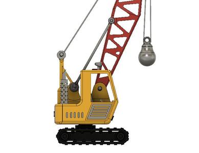 Accessory for Yellow Crawler Crane