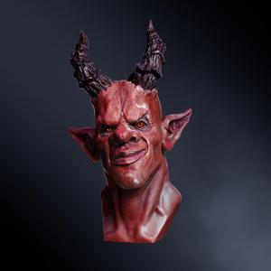 Demon Bust - Fantasy Pen Holder