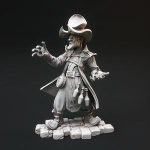 Billy Gnome Technomage - 75mm scale
