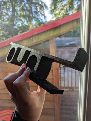 Quest 3 scaffold board shelf hanger