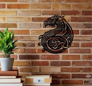 Celtic Dragon Wall Art