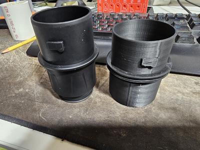Harbor Freight Dust Extractor Hose Adapter