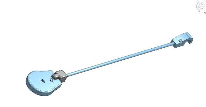 Tire fit/clearance gauge for 559/584/622 ( 26"/650b/700c)