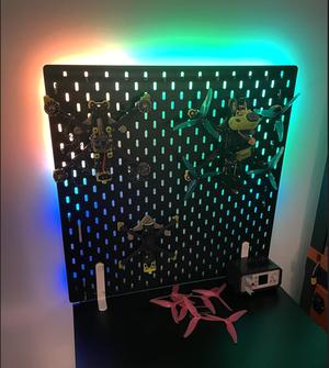 Skadis LED Strip holder