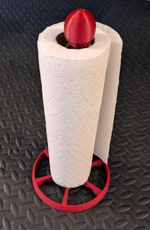 Paper towel stand using 2020 Aluminum