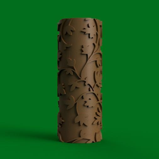 Rodillo Texturizador Hojas / Leaves Texture Roller