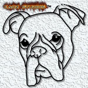 drawn boxer head.stl