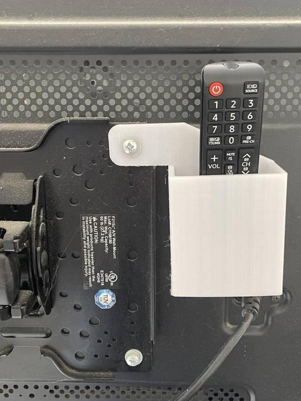 VESA WALL Mount TV Remote Control Hanger Box