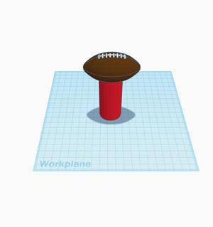 football trophy