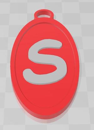 S KEYCHAIN 2.stl