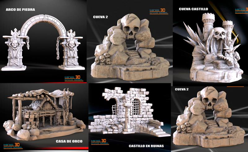 CASA MEDIEVAL PARA JUEGOS DE ROL