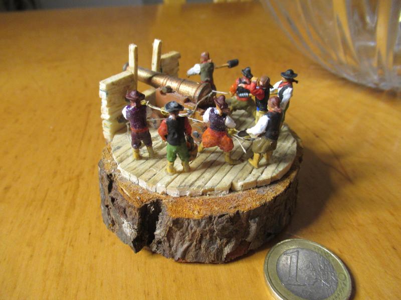 Cannon Crew for Model Ships 1560-1670