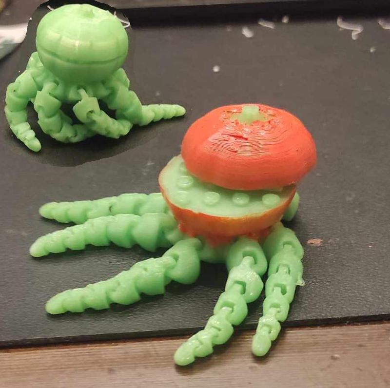 Lego Compatible Articulated Pumpkin