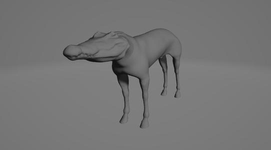 Croco-horse