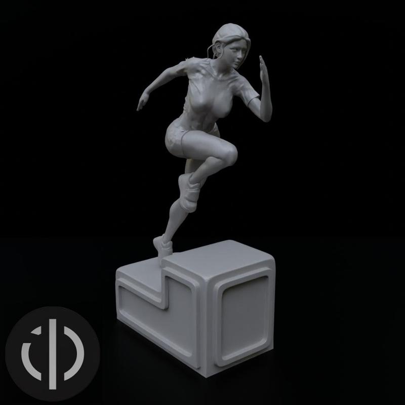 Figure "THE CHAMPION"