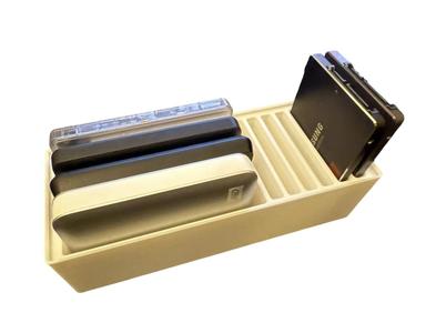 Gridfinity - External Drive Rack for Various Sizes
