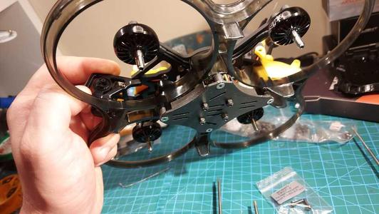 Bottom plate for walksnail on cinebee35 frame