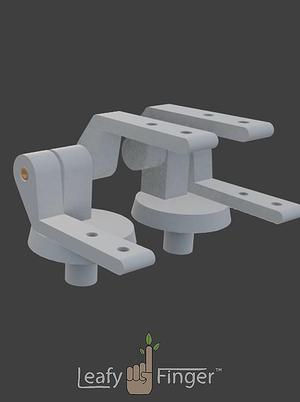 Toilet seat hinge REMIX - Avec vis M3